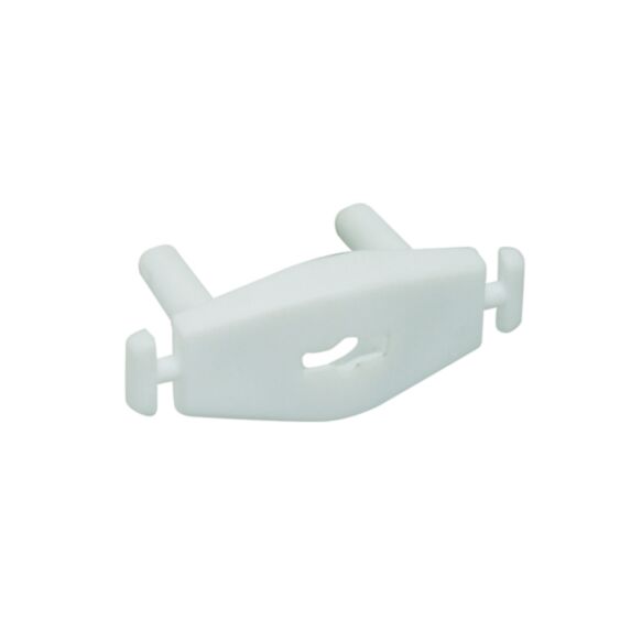 Lot de 12 cache prises plastique blanc - CIME