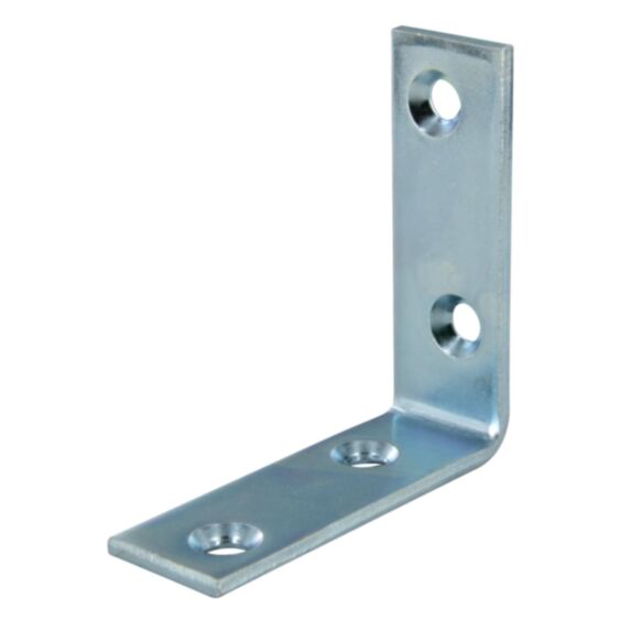 Equerre de renfort 60x60x20x3mm acier galvanisé - CIME
