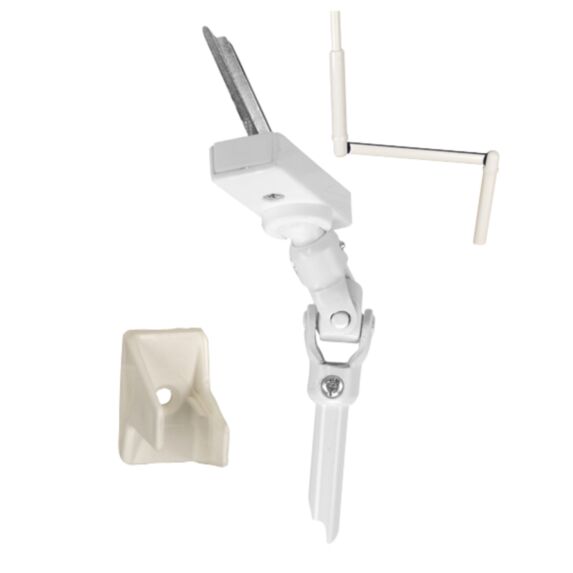 KIT pour volet roulant à manivelle acier + plastique blanc - CIME