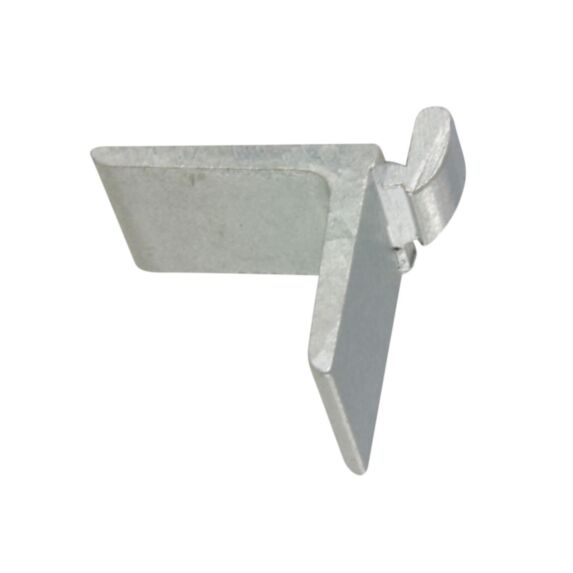 Lot de 8 taquets pour crémaillère de 11 à 14 mm aluminium ton argent - CIME