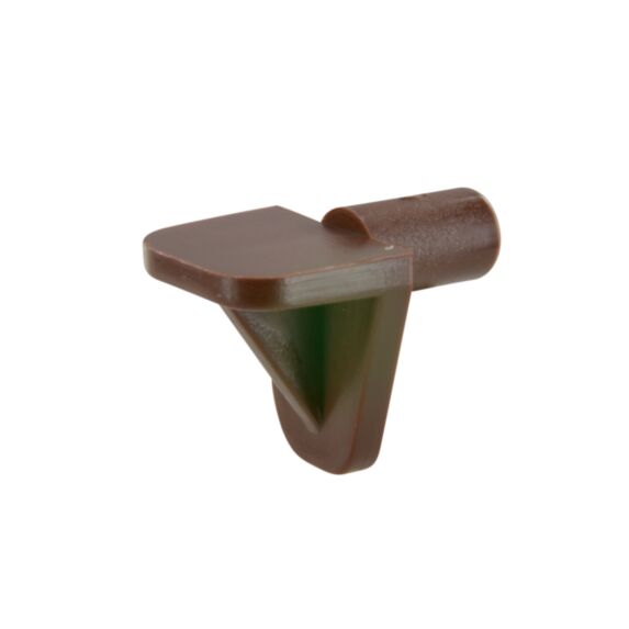 Lot de 24 taquets à enfoncer Ø5mm plastique brun