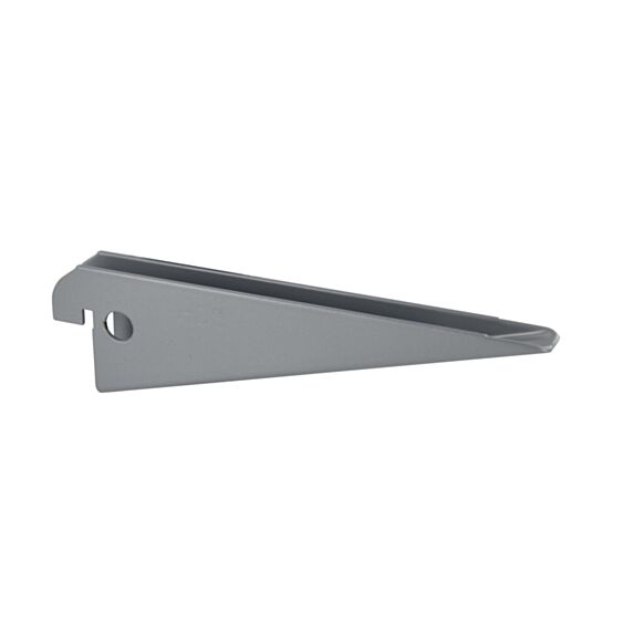 Console double L.120mm entraxe 32mm charge supportée 60kg acier époxy gris - CIME