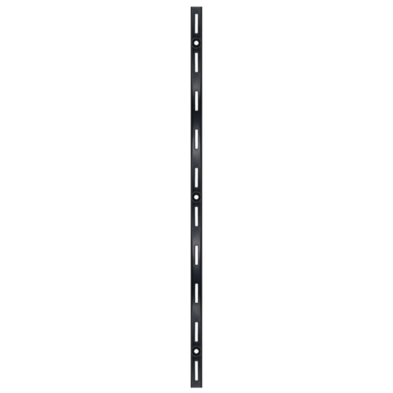 Crémaillère simple en acier noir 1 m entraxe 50 mm - CIME