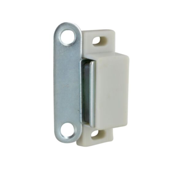 Loquet magnétique rectangle 4kg blanc x8 - CIME