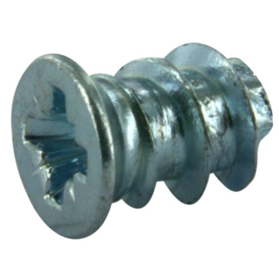 Vis euro tête fraisée D6,3mm L9mm acier zingué x12 - CIME