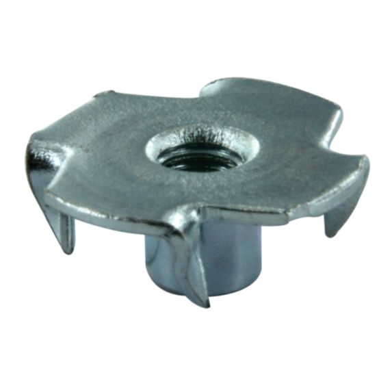 Ecrou à frapper L.6mm M4 acier zingué x4 - CIME