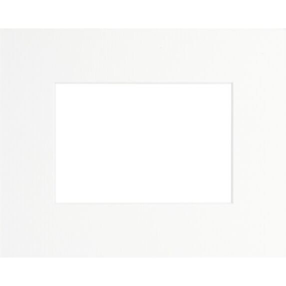 Passe-partout 30x40cm ouverture 18x24cm blanc - CEANOTHE