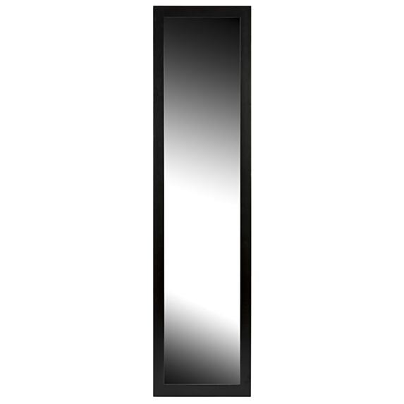Miroir chevalet 32x150cm Soweto noir à poser 