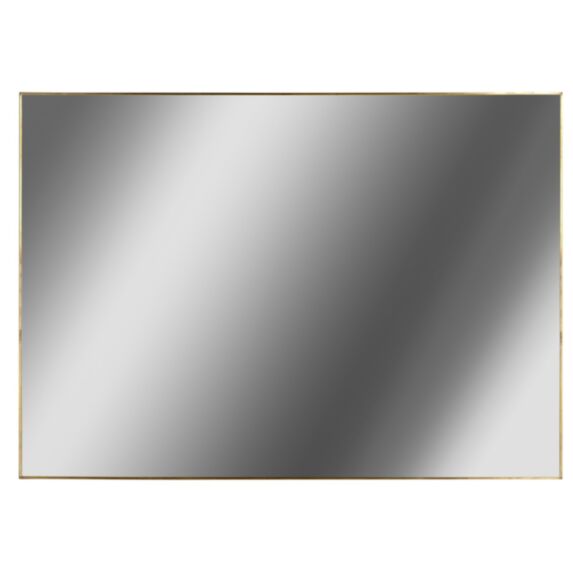 Miroir rectangle Clea 50 x 70 cm métal doré - CEANOTHE 