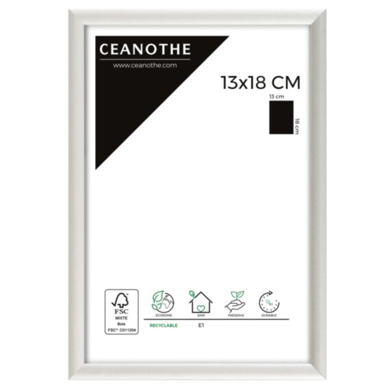 Cadre photo Tekno Aluminium 13x18cm - CEANOTHE