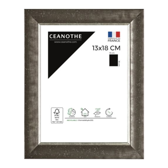 Cadre photo Hadès Acier 13x18cm - BRIO 