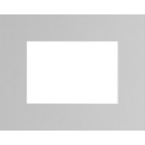 Passe-partout 24x30cm ouverture 13x18cm gris - CEANOTHE