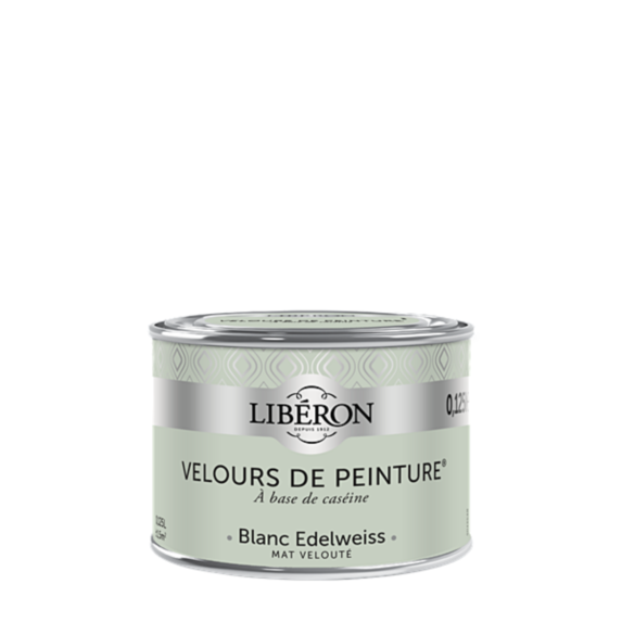 Peinture multisupport velours blanc edelweiss 125ml - LIBERON