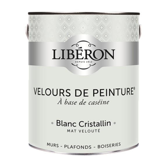 Peinture multisupport velours blanc cristallin 2,5L - LIBERON