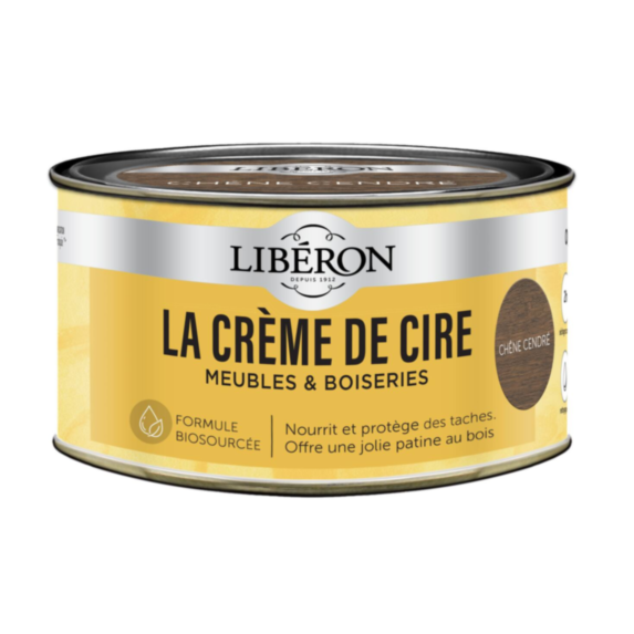 La Crème de Cire Pâte Chêne Cendré 250ml - LIBERON
