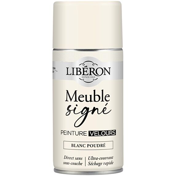 Peinture Meuble Signé Velours Blanc Poudré 300ml - LIBERON