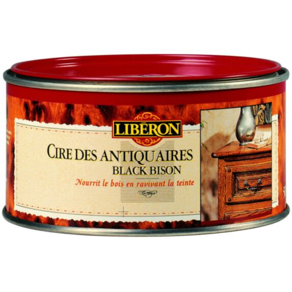 Cire antiquaire « black bison » pâte 0.5L - Incolore- LIBERON