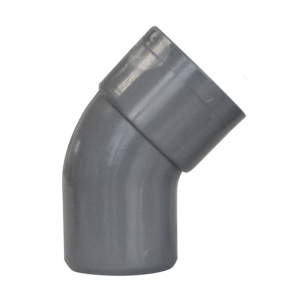 Coude mâle femelle Ø 100mm 45°