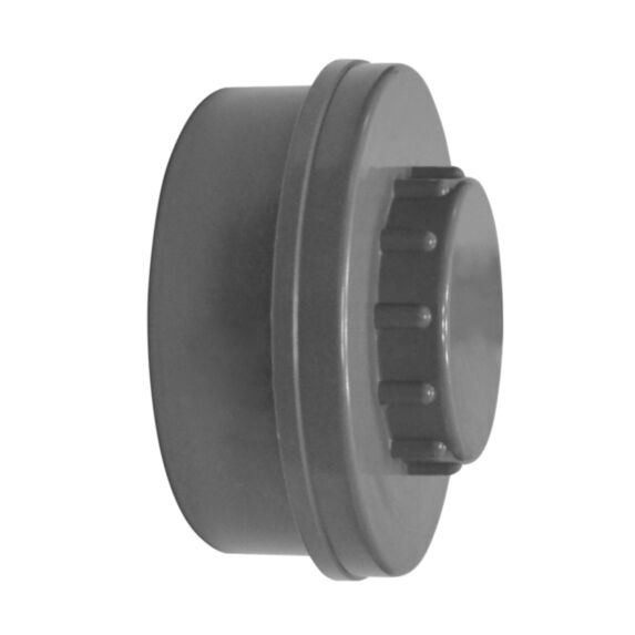 Bouchon PVC de dégorgement mâle diamètre 80 mm
