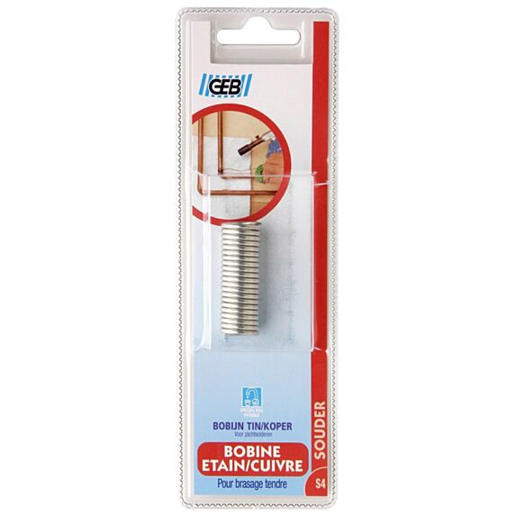BOBINE ETAIN/CUIVRE FIL bobine 20 g / blister