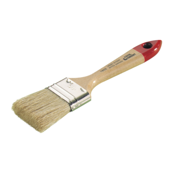 Brosse plate universelle 30cm bois naturel rouge - L'OUTIL PARFAIT