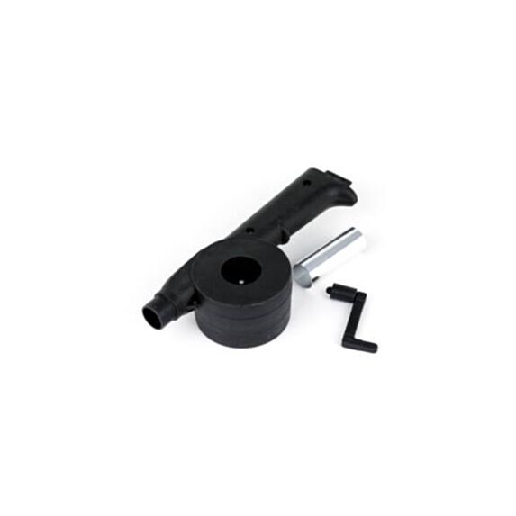 Ventilateur manuel souffleur pour barbecue 25,5x8x8 cm