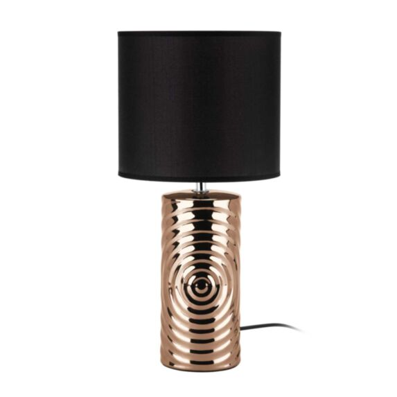  Lampe Carline cuivre/noire D20,50 H43