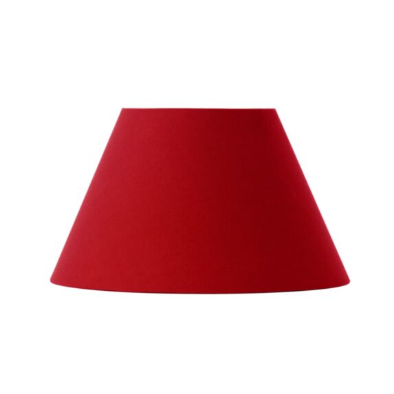 Abat-jour Nuance rouge 13x25x15
