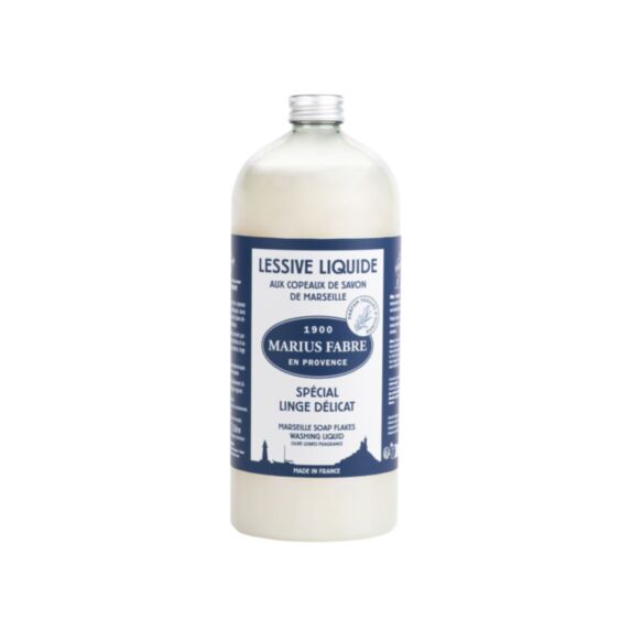 Lessive savon Marseille parfum feuille d'olivier 1L - MARIUS FABRE
