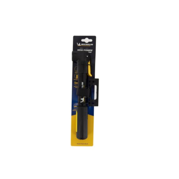 MINI POMPE DOUBLE EMBOUT ALUMINIUM MICHELIN