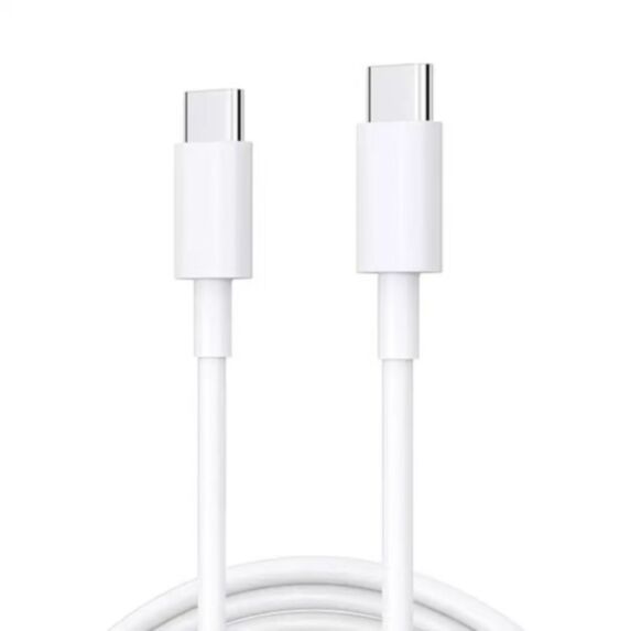Cordon USB-C USB-C 2m blanc - FPE