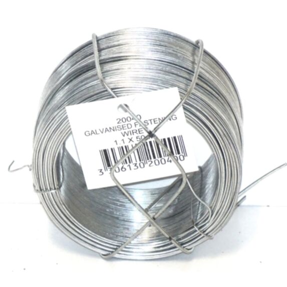 Fil attache galvanisé Ø1,1 mm 50 m - IDEAL GARDEN