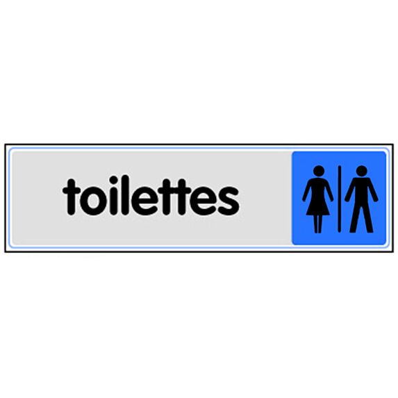 Plaquette 170x45 mm plexi couleur 