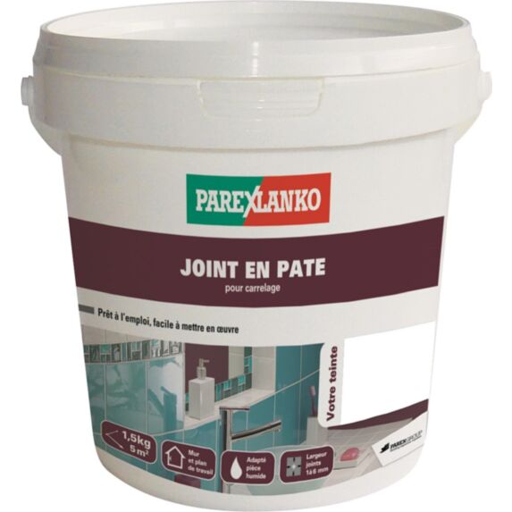 Joint pâte blanc 1,5kg - PAREXLANKO