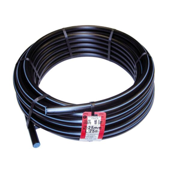 TUYAU BANDE BLEUE HD POLYETHYLENE 75CM D32