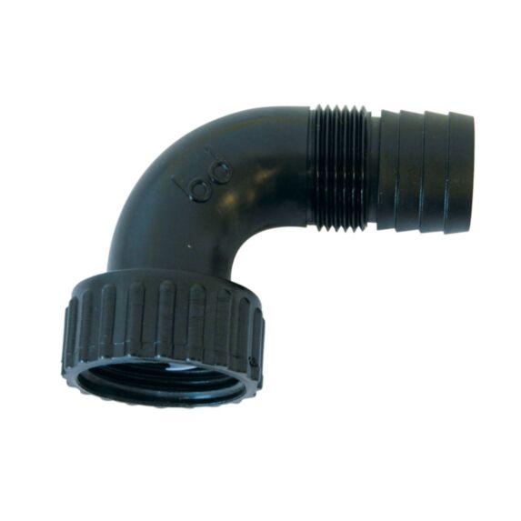 Raccord plastique à visser pour pompes coudé f26/34 - m20/27 d25 - SPID'O