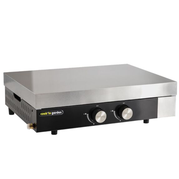 Plancha gaz Finesta 2 bruleurs 5kW 61 cm - COOK'IN GARDEN