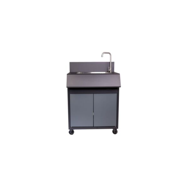 Cuisine extérieure évier Burn Inox 70x42cm - COOK'IN GARDEN