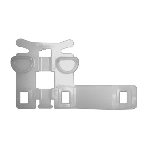 2 conducteurs standard plastique 24x16 blanc