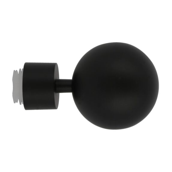 Embout déco métal forme boule sur embase Ø28mm Easy Fix - MOBOIS