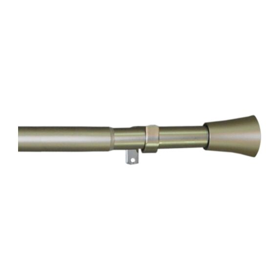 1 kit métal Ø28/25 extensible de 2m00 à 3m60 embout pommeau