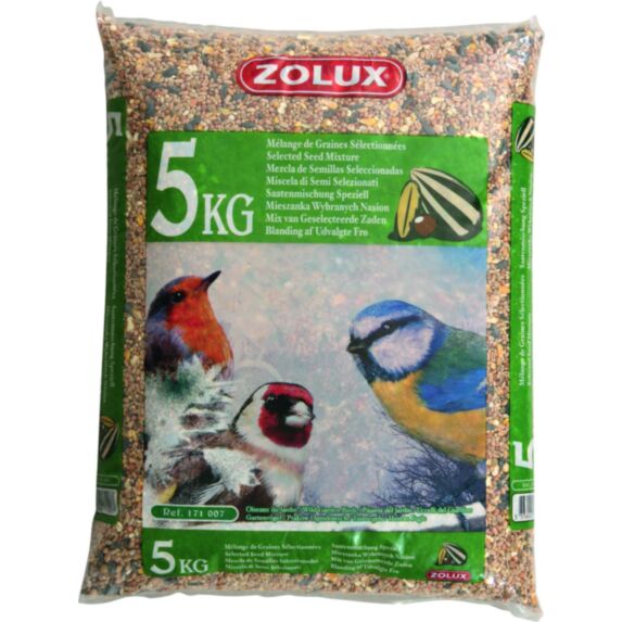 Mélange graines Oiseaux du jardin sac 5kg - ZOLUX