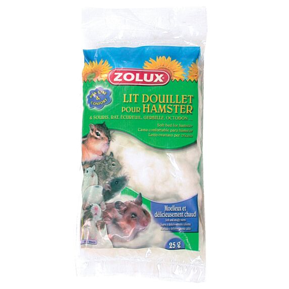 Lit Douillet Rongeur 25gr Blanc - ZOLUX