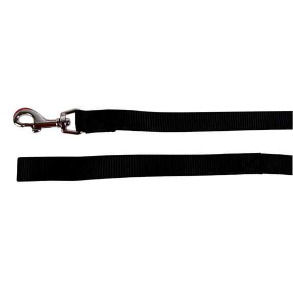 LAISSE NOIR NYLON 1MX20MM