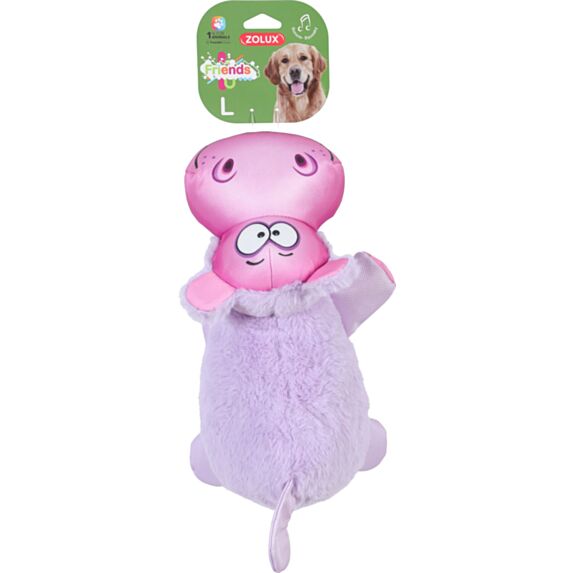 Jouet pour chien Friends hippopotame L - ZOLUX