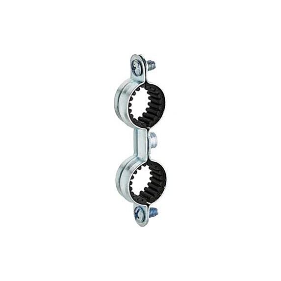 5 colliers de fixation isophonique double Ø16 - NOYON THIEBAULT