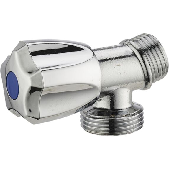 Robinet machine à laver équerre à clapet MM G1/2 G3/4 - NOYON & THIEBAULT