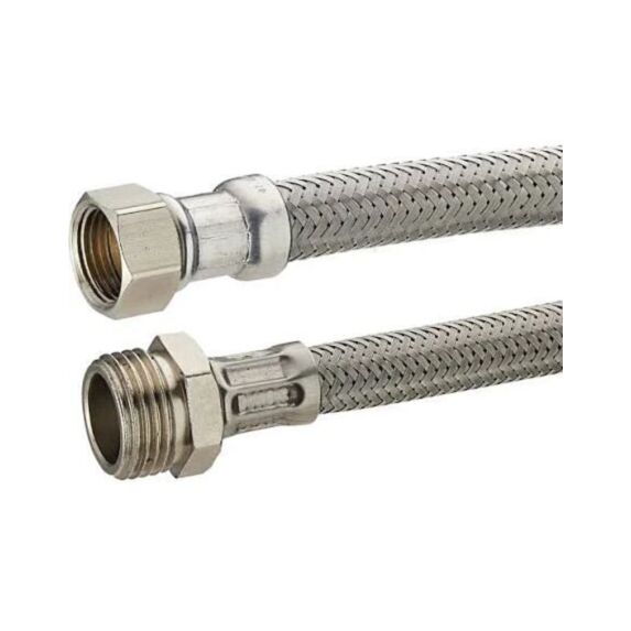 Flexible inox mâle femelle 15x21 20x27 L.40cm 13x18 - NOYON THIEBAULT