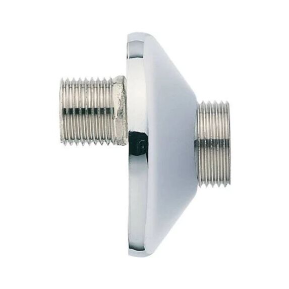 Raccord décalé de 10mm M15x21 - M20x27 avec rosace - NOYON THIEBAULT