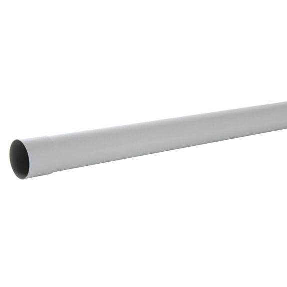 Tube de descente PVC 4m gris développé 25cm TDL80 - GIRPI